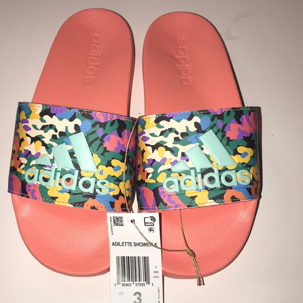 COPY - NWT Girl’s Adidas Adilette Slides